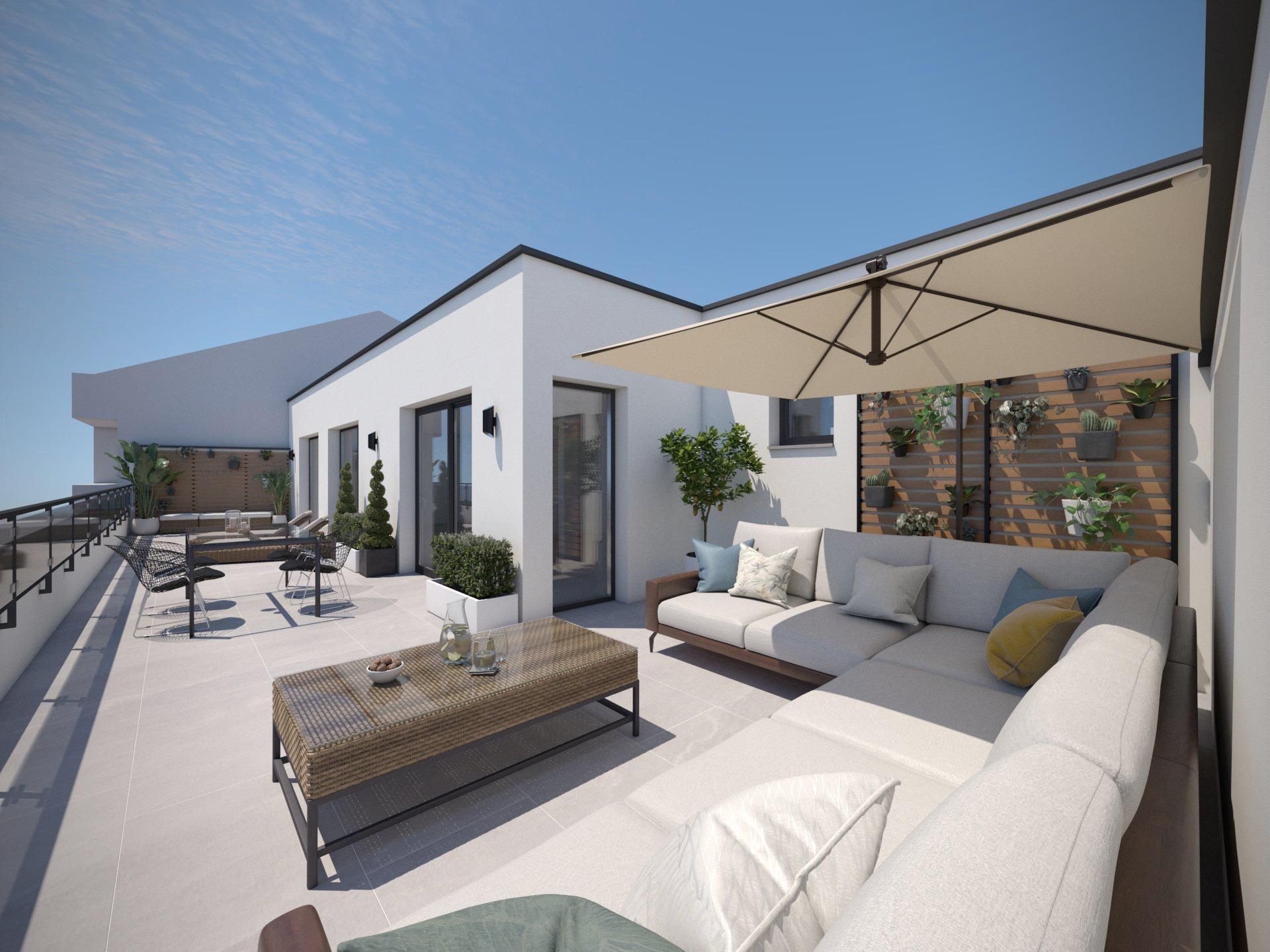 Terrace of Attic for sale in Cuéllar  with Air Conditioner, Heating and Terrace