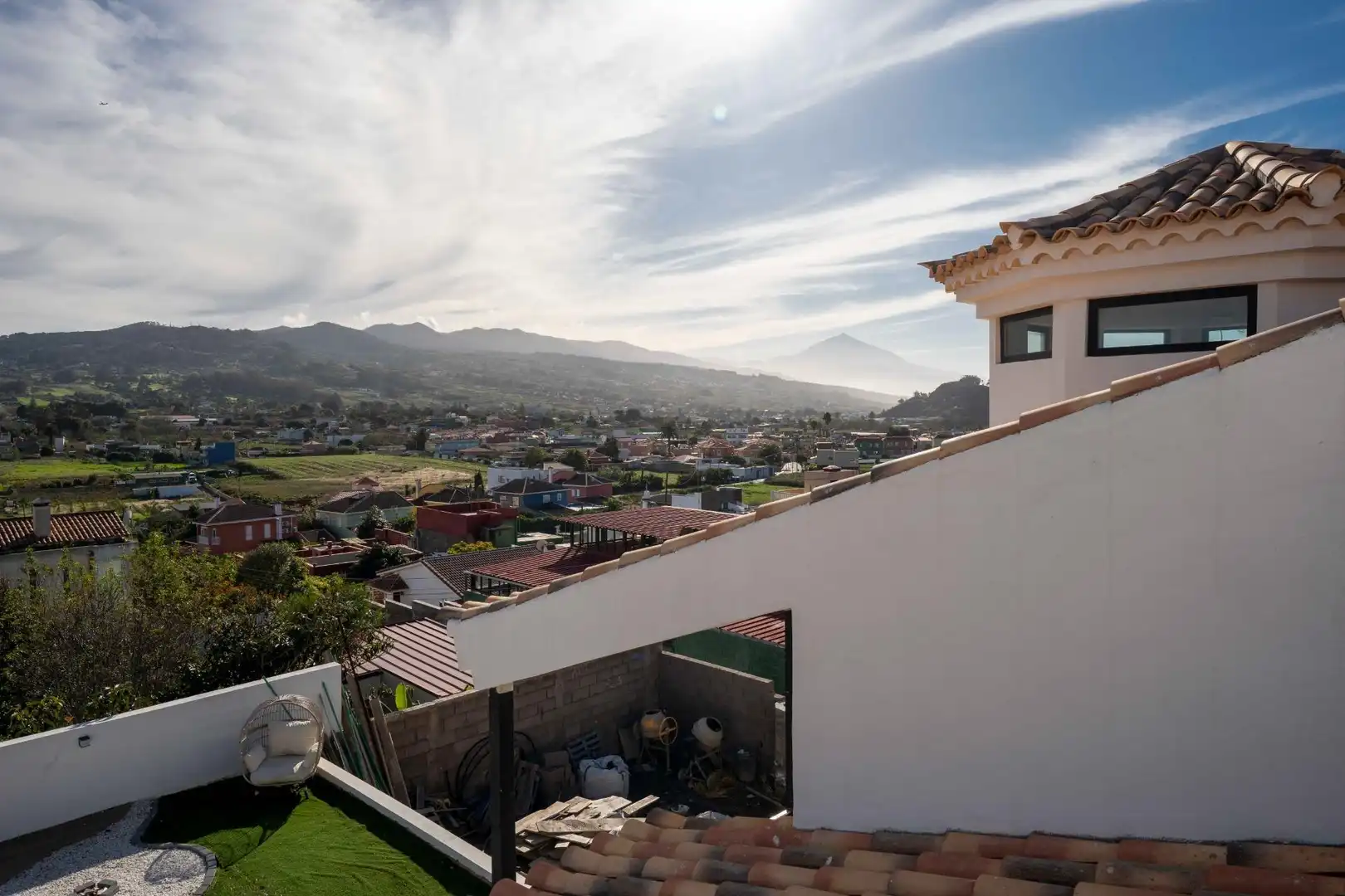 Vista exterior de Casa o chalet en venta en San Cristóbal de la Laguna con Jardín privado, Parquet y Terraza