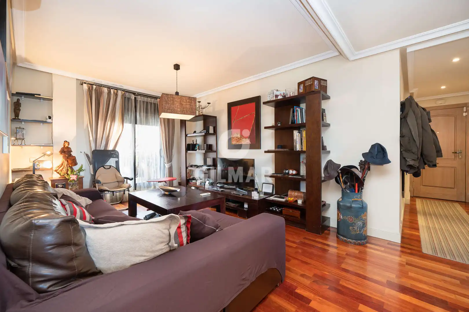 Sala de estar de Ático en venta en Madrid con Calefacción, Jardín privado y Trastero