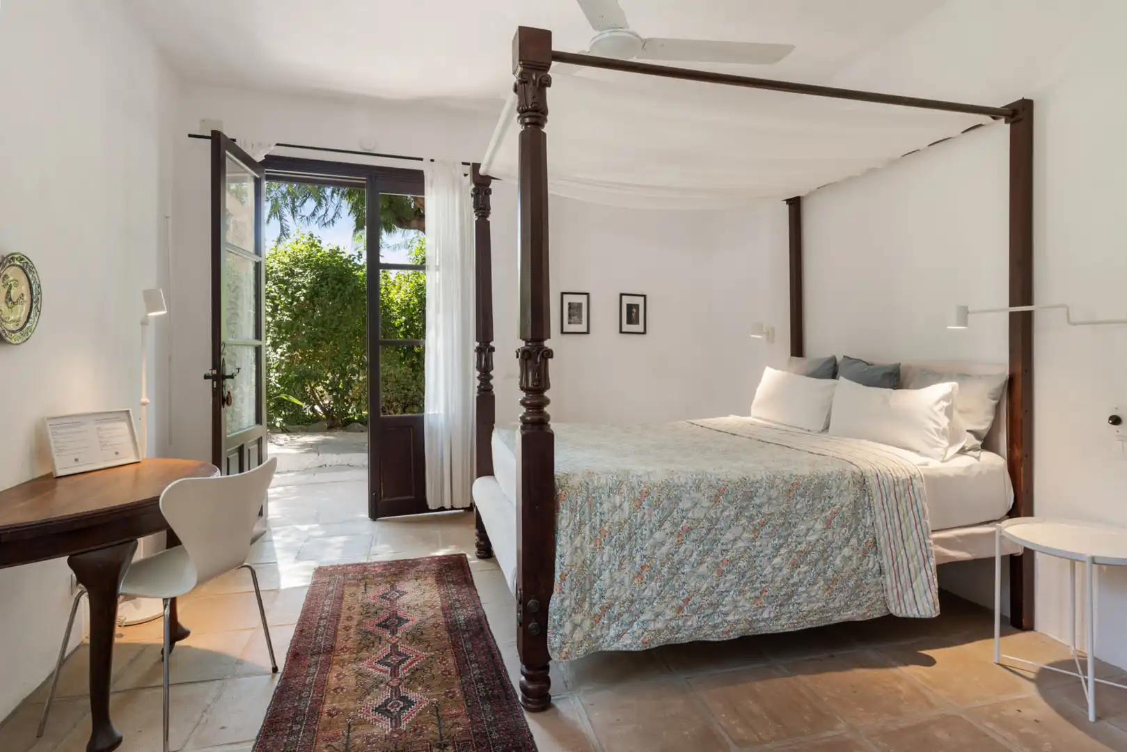 Schlafzimmer von Country house zum Verkauf in Estepona mit Klimaanlage, Privatgarten und Terrasse