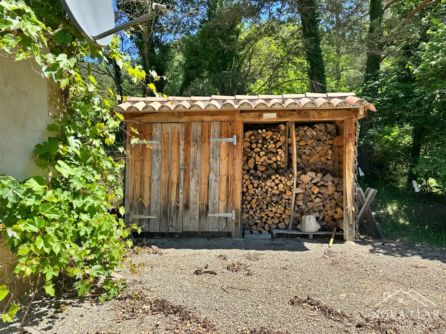 Vista exterior de Finca rústica en venta en Les Llosses con Calefacción, Jardín privado y Terraza
