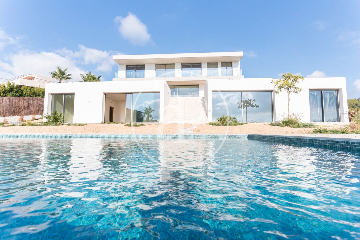 Exterior view of House or chalet for rent in Sitges  with Air Conditioner, Heating and Private garden