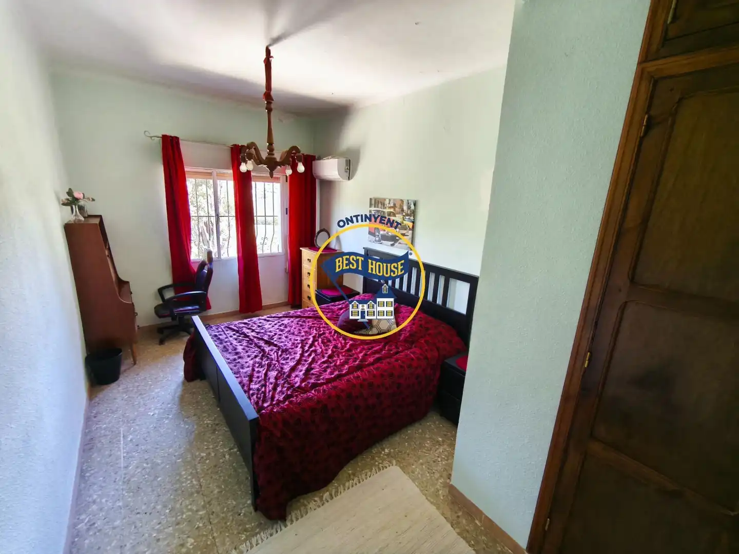 Vista exterior de Finca rústica en venta en Alfafara con Aire acondicionado, Jardín privado y Terraza
