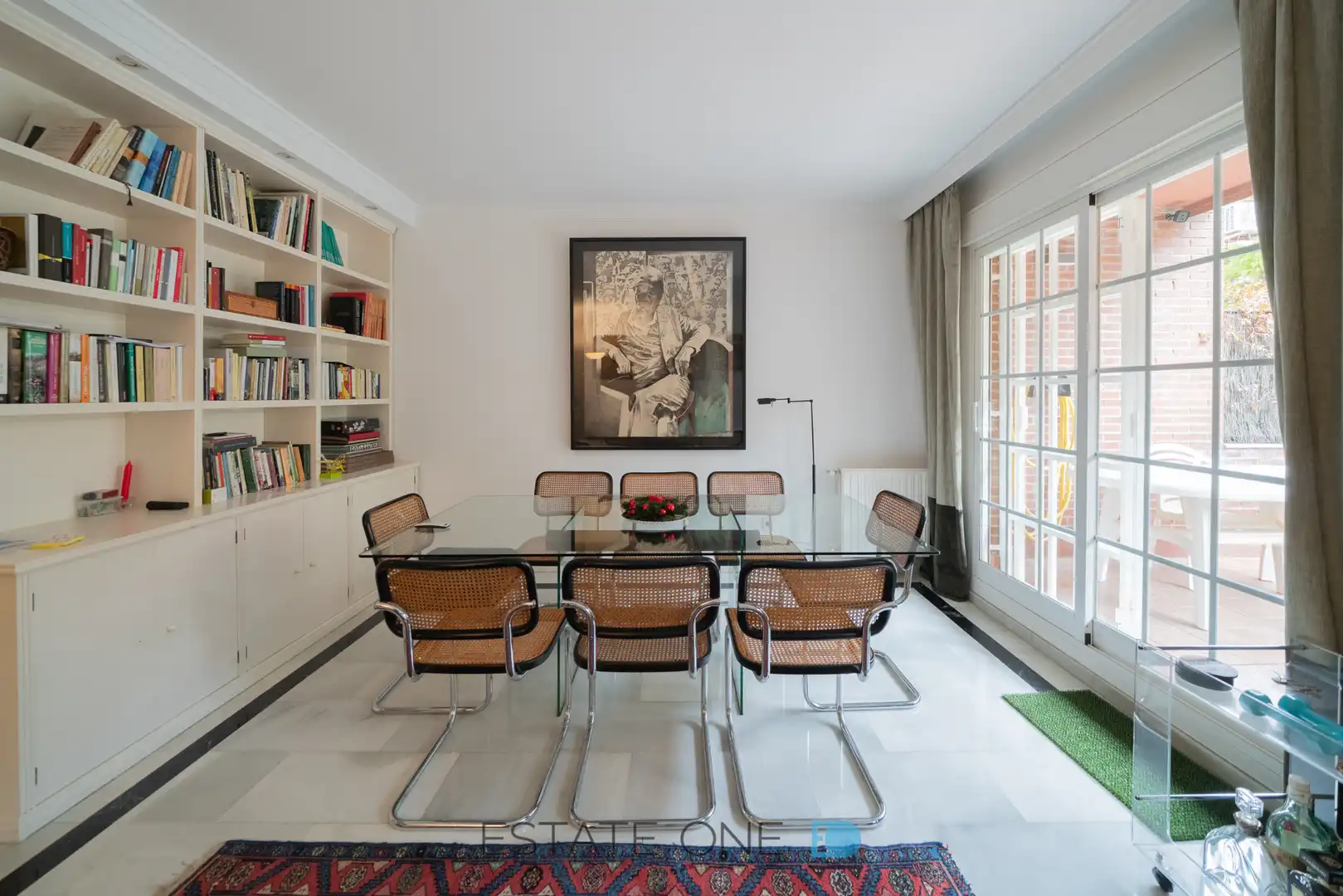 Comedor de Casa adosada en venta en Madrid con Aire acondicionado, Calefacción y Jardín privado