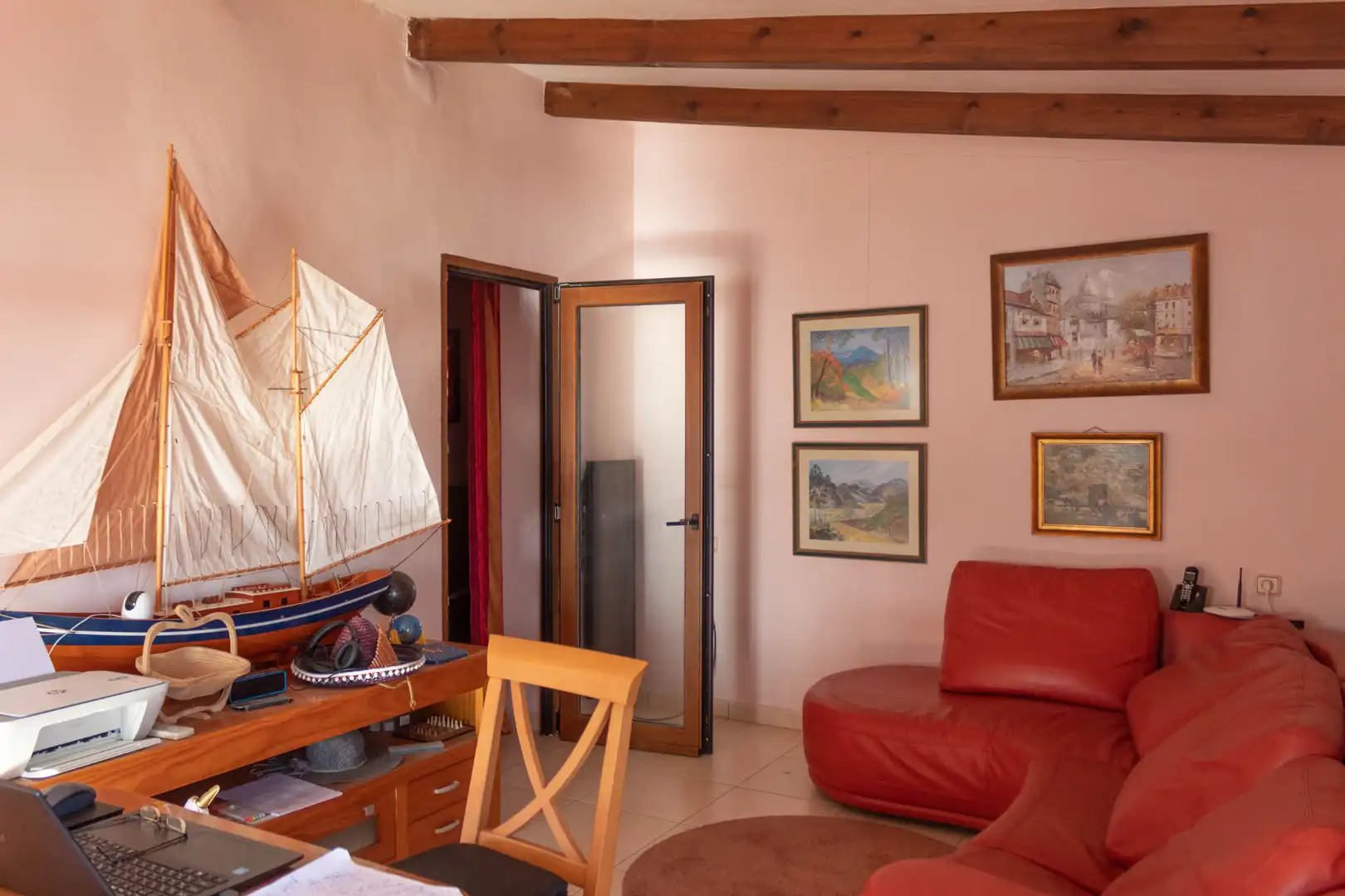 Living room of Houses for sale in Benitachell / El Poble Nou de Benitatxell  with Air Conditioner, Heating and Private garden