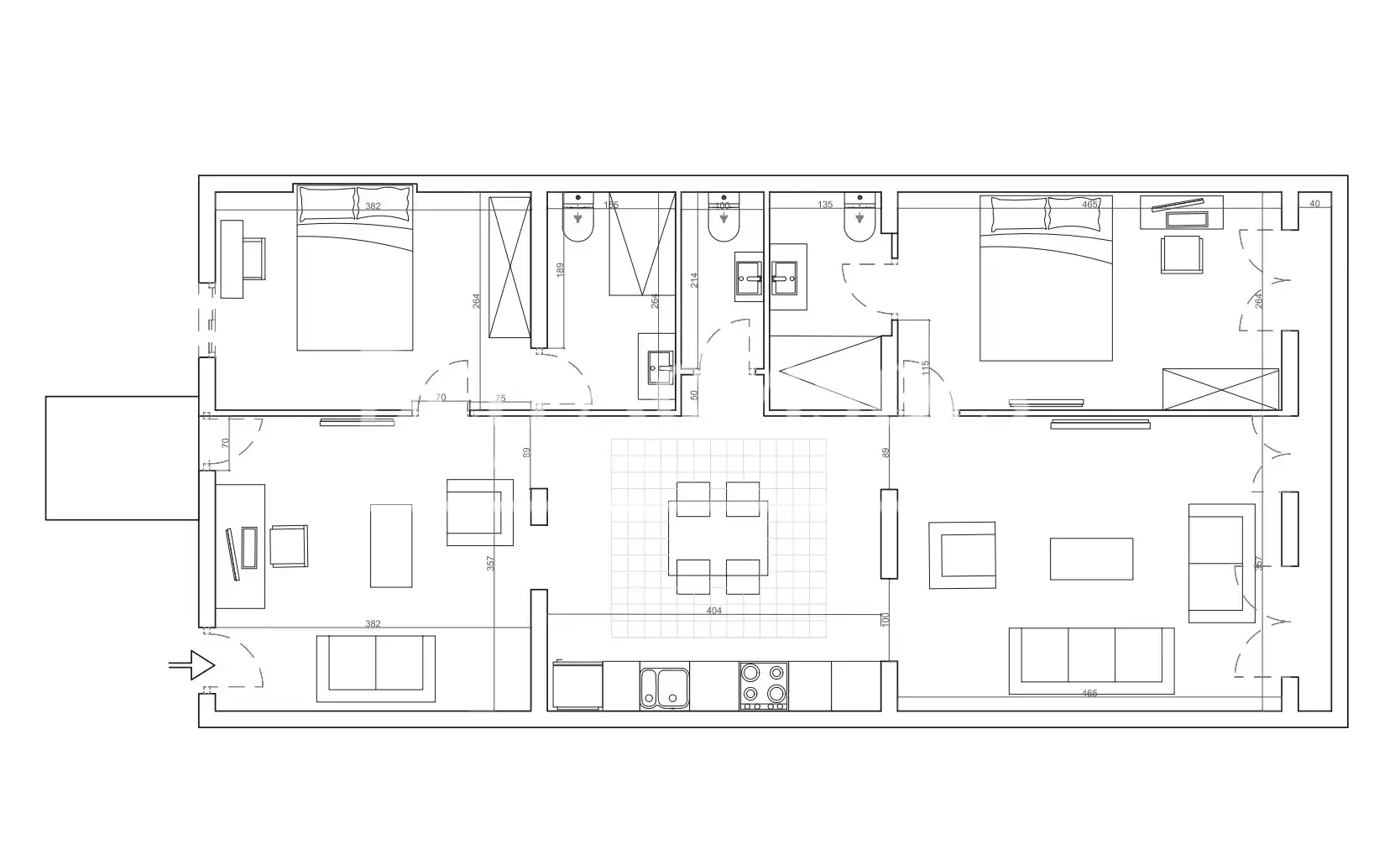 Wohnung mit Terrasse zum Verkauf in Carrer d'Aribau, imagen 12