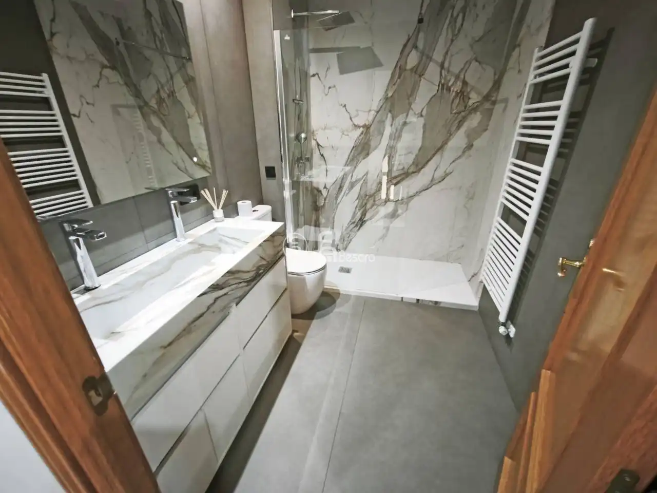 Baño de Casa adosada en venta en Benavent de Segrià con Aire acondicionado, Calefacción y Jardín privado