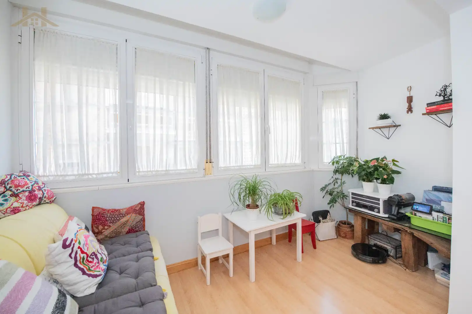 Living room of Flat for sale in Alcobendas  with Air Conditioner, Heating and Terrace