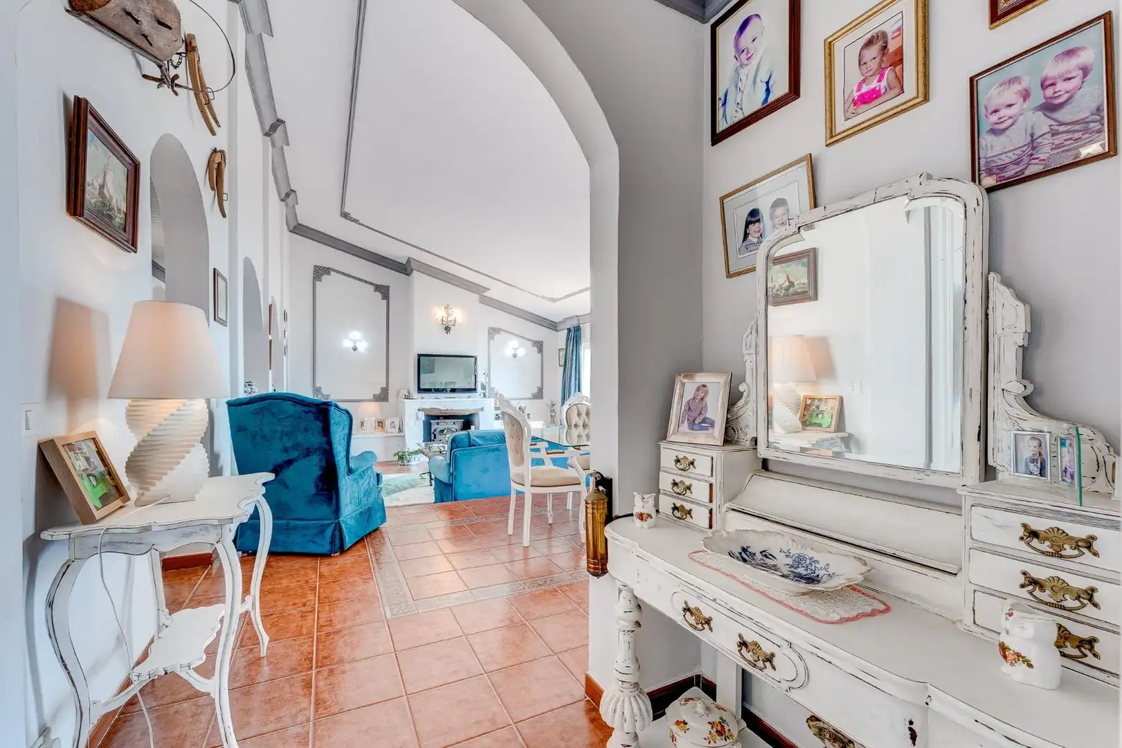 Sala de estar de Casa o chalet en venta en Adeje con Jardín privado, Terraza y Trastero