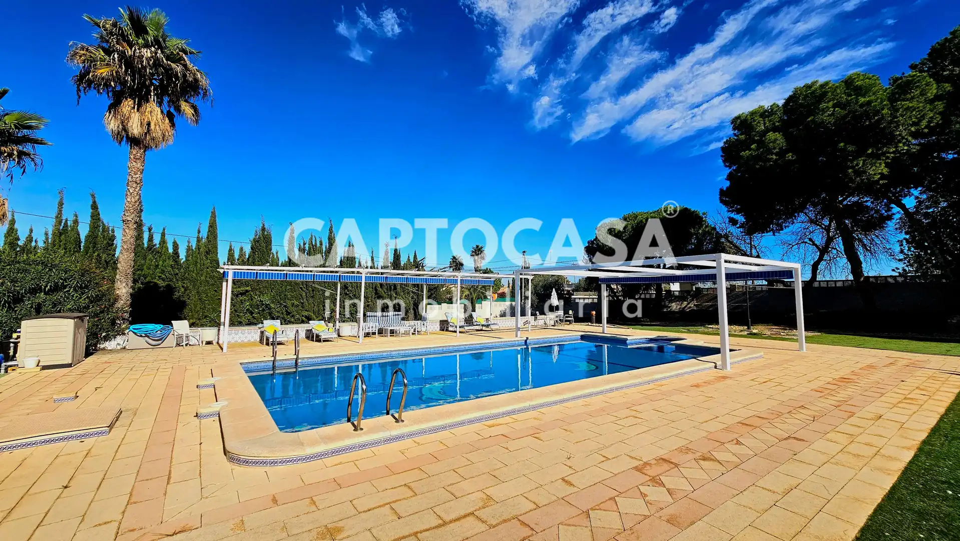 Piscina de Casa o chalet en venta en Cartagena con Aire acondicionado, Calefacción y Jardín privado