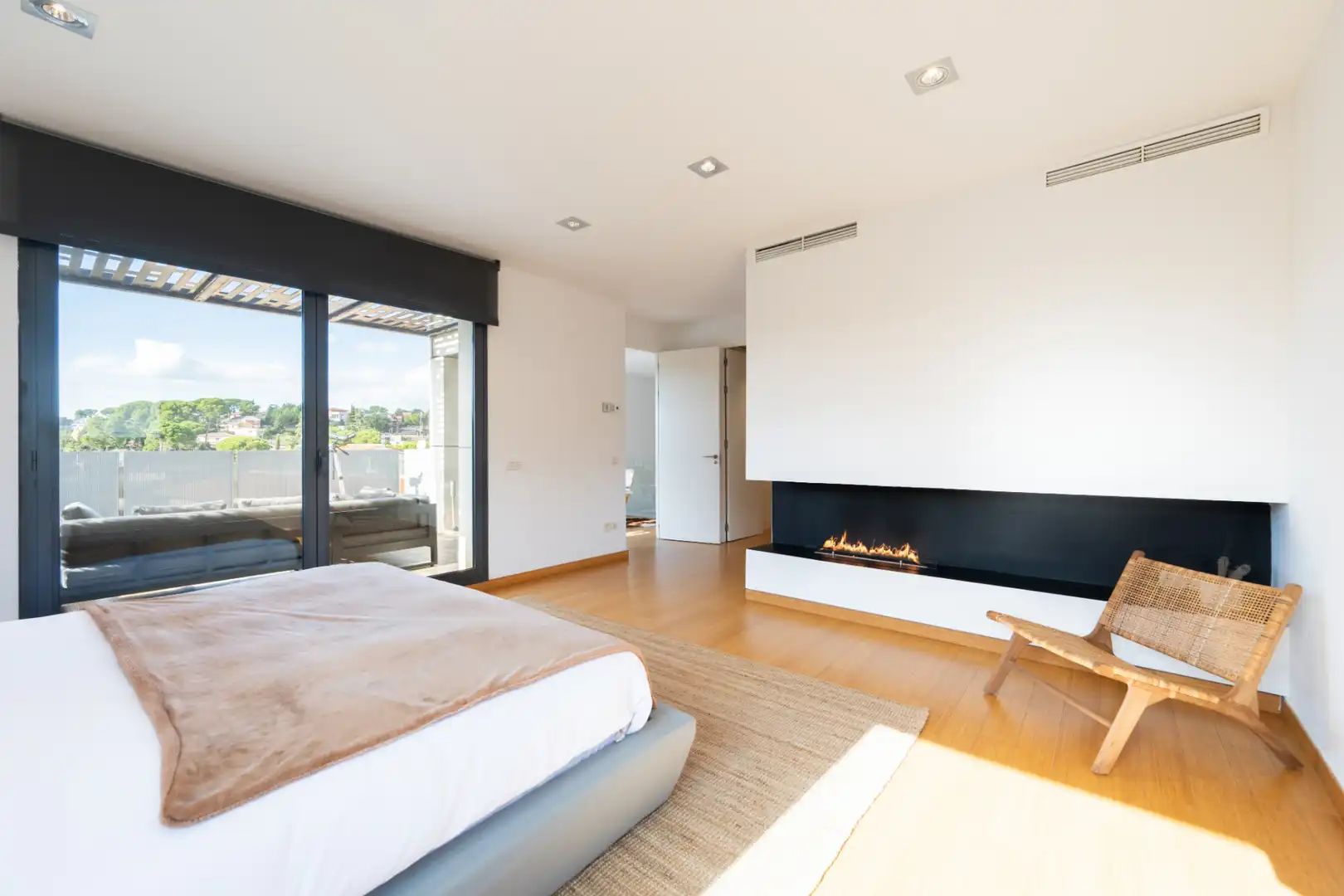 Habitación de Casa o chalet en venta en Sant Cugat del Vallès con Aire acondicionado, Calefacción y Jardín privado