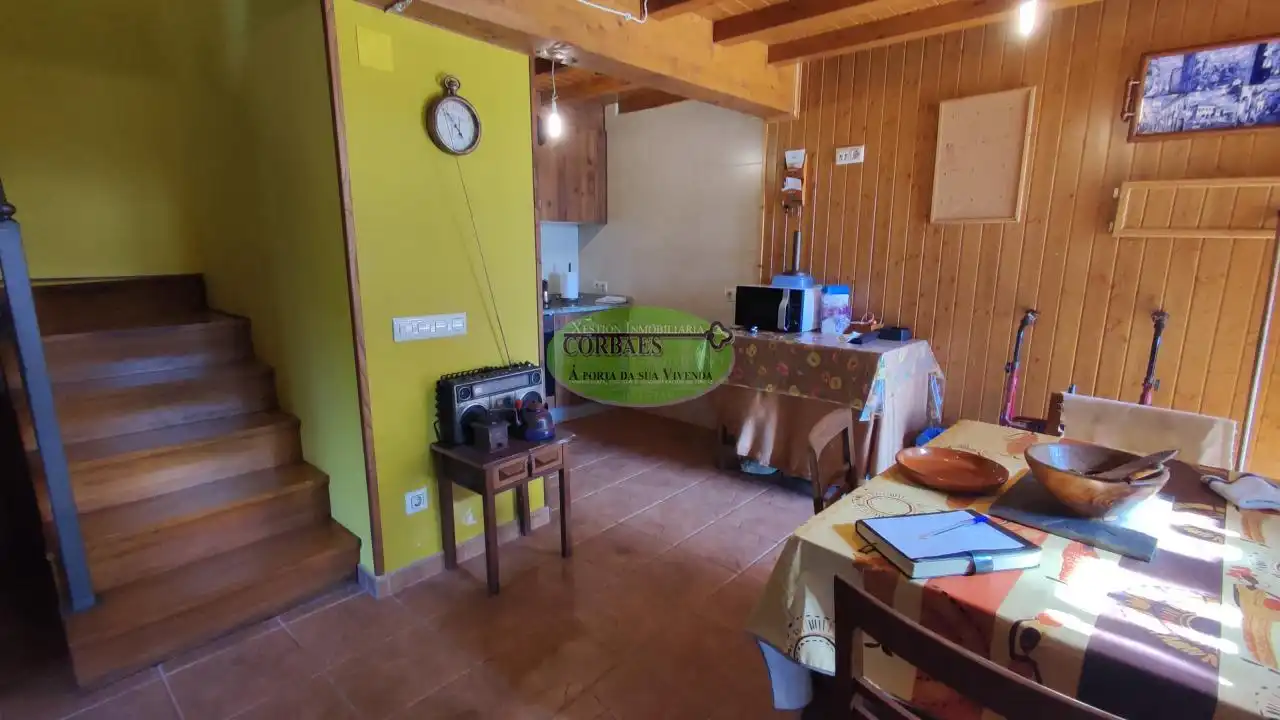 Cuina de Casa o xalet en venda en Vilamarín amb Moblat i Balcó