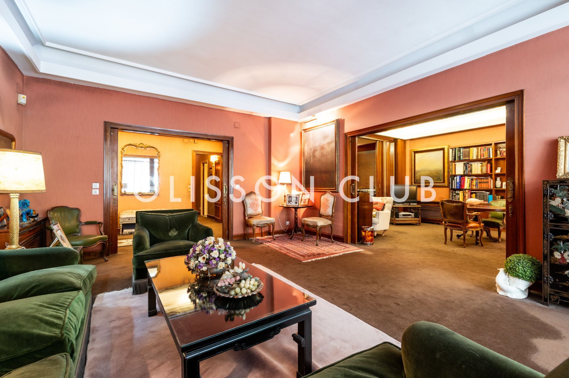 Living room of Flat for sale in  Madrid Capital  with Air Conditioner, Heating and Terrace