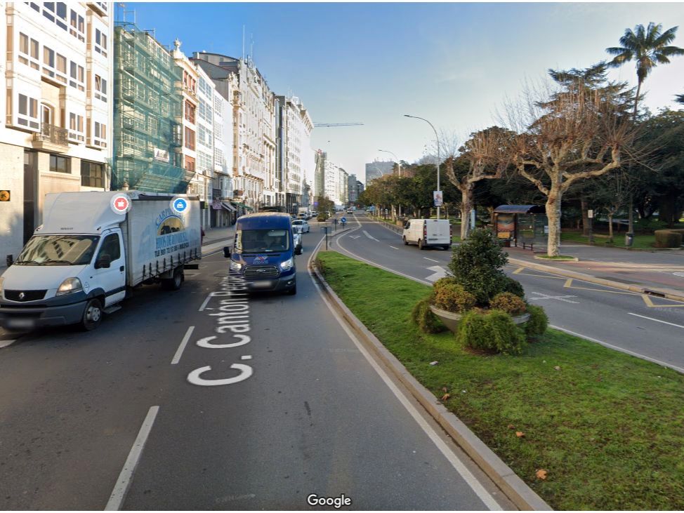 Exterior view of Garage for sale in A Coruña Capital   with Alarm