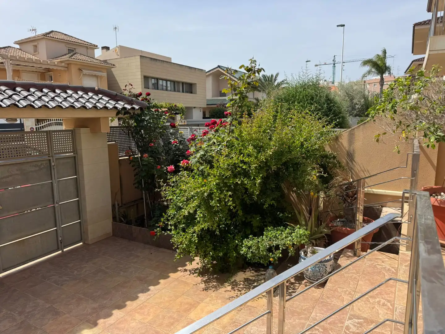 Terraza de Casa o chalet en venta en Elche / Elx con Aire acondicionado, Calefacción y Jardín privado