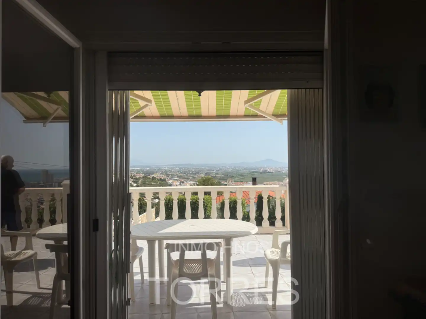 Terrassa de Casa o xalet en venda en Peñíscola / Peníscola amb Jardí privat, Terrassa i Piscina