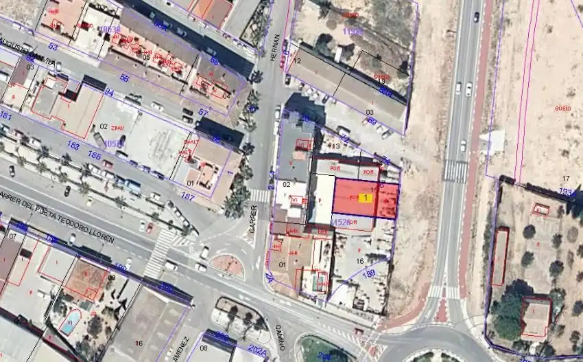 Lands and plots for sale in Calle Poeta Llorente, imagen 4