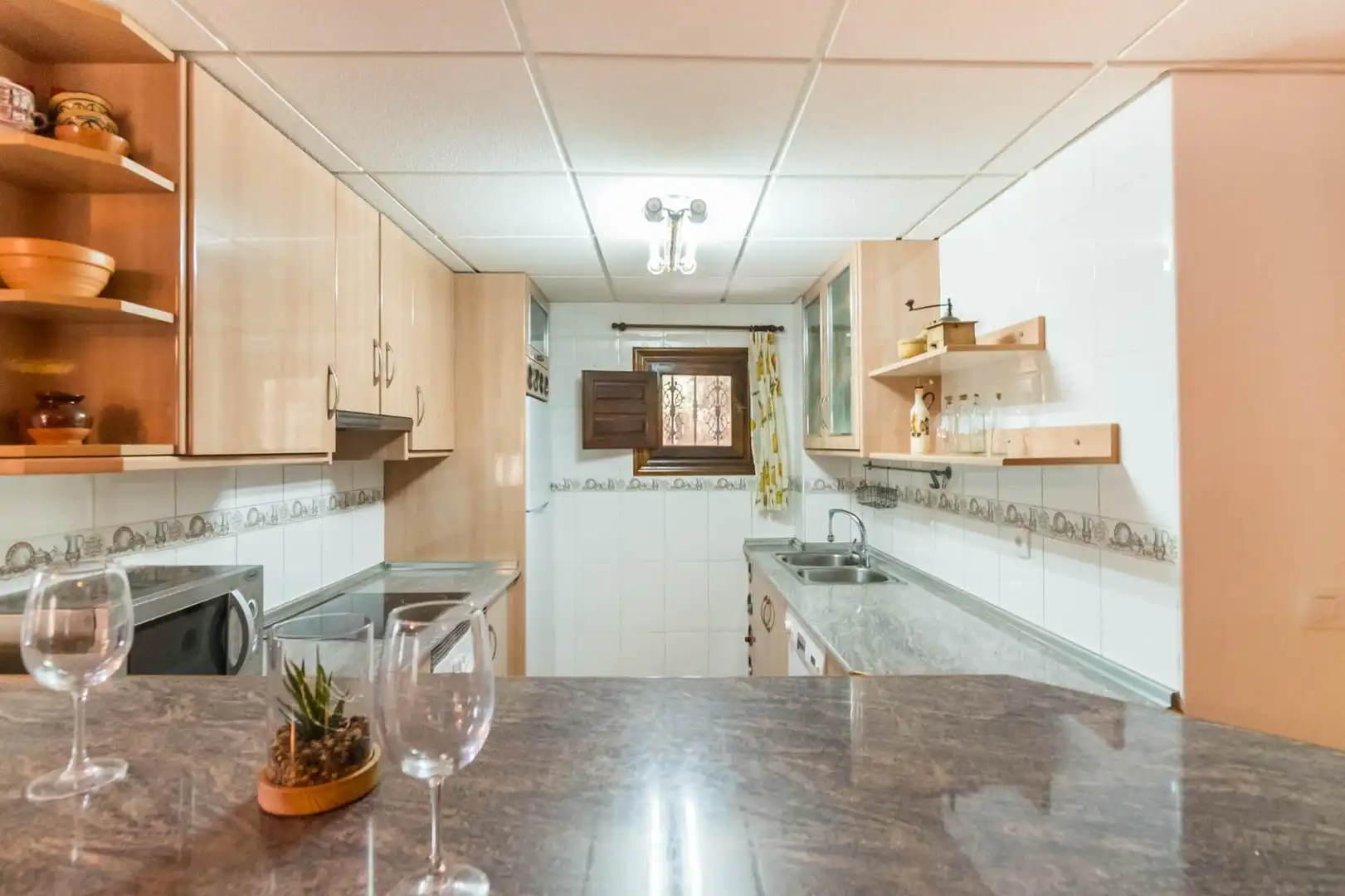 Cocina de Finca rústica en venta en Fortuna con Calefacción, Jardín privado y Terraza