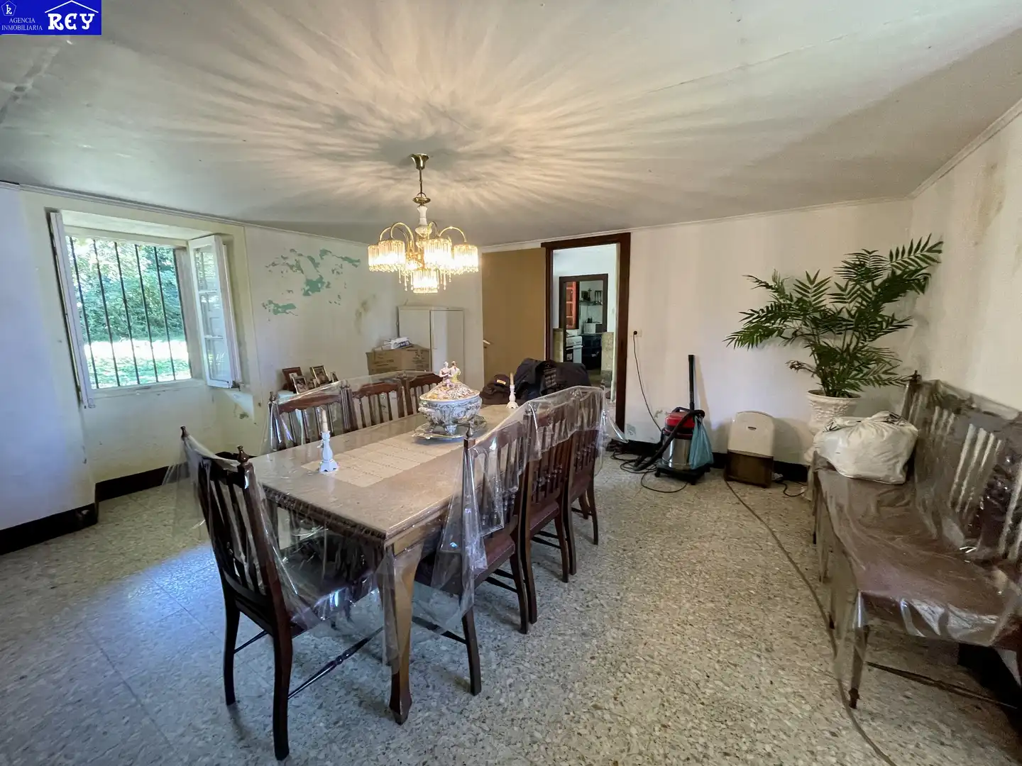 Comedor de Finca rústica en venta en Silleda con Jardín privado y Amueblado