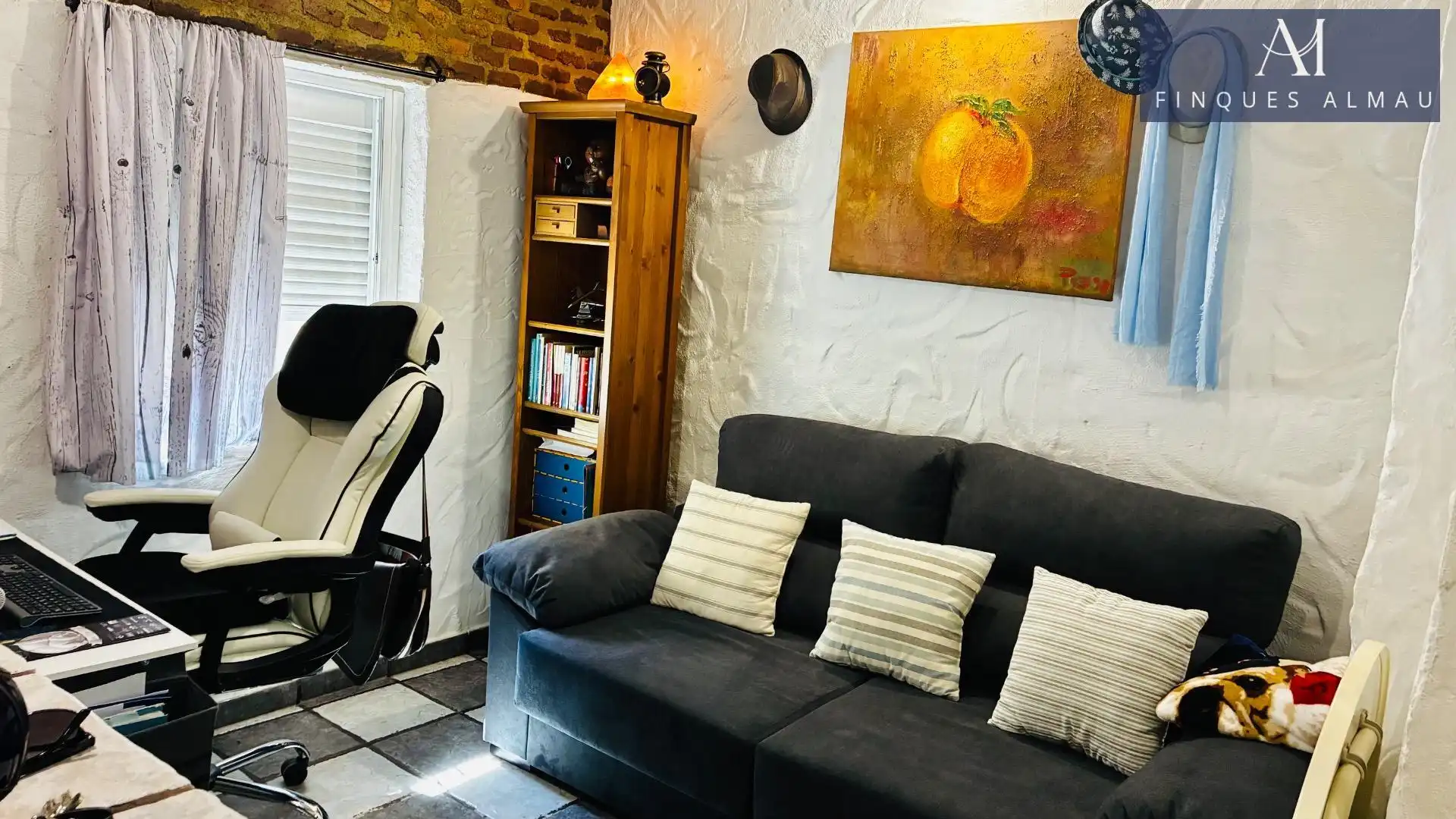 Sala d'estar de Apartament en venda en Vilanova i la Geltrú