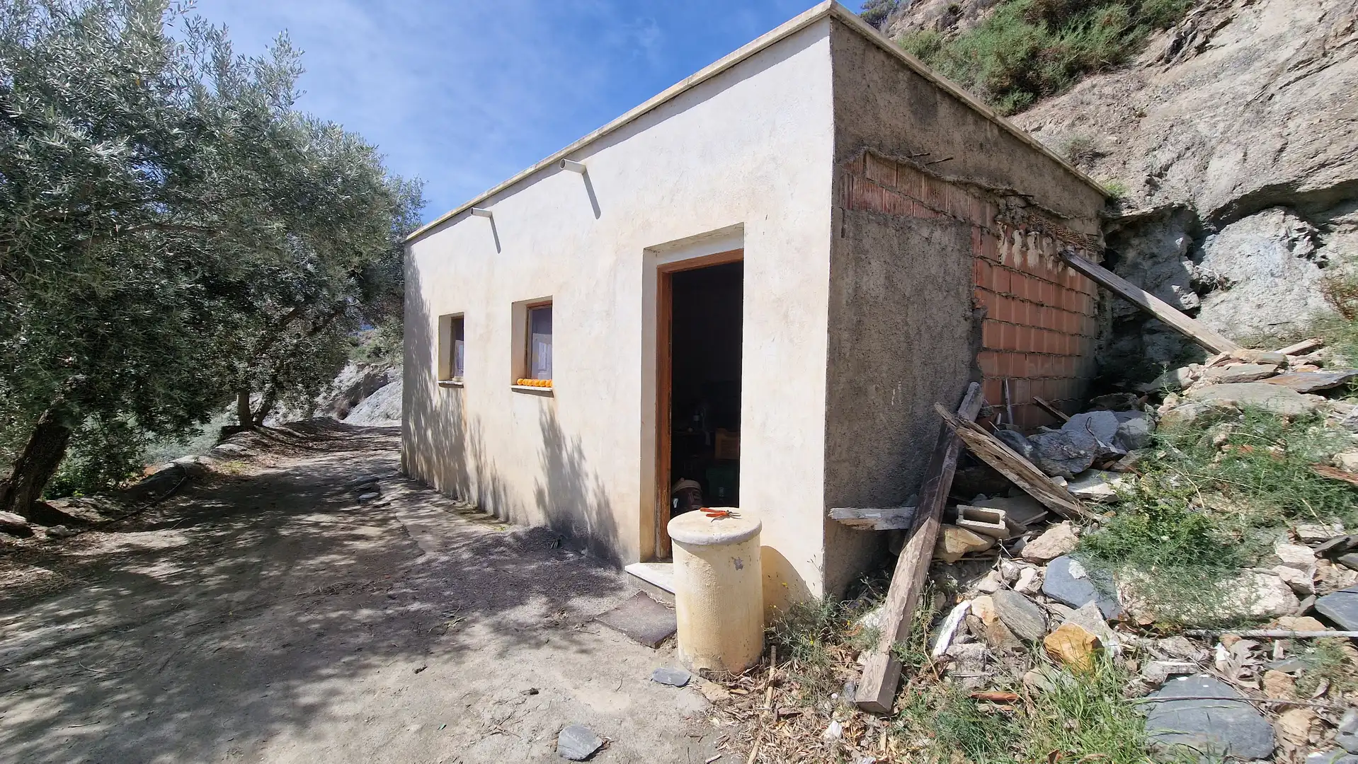 Vista exterior de Finca rústica en venda en Canjáyar amb Jardí privat i Moblat