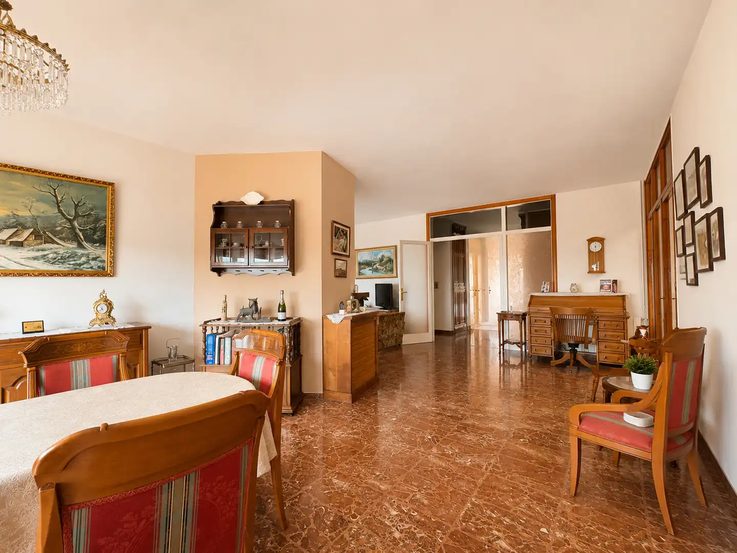 Dining room of Country homes for sale in Argentona  with Air Conditioner, Heating and Private garden