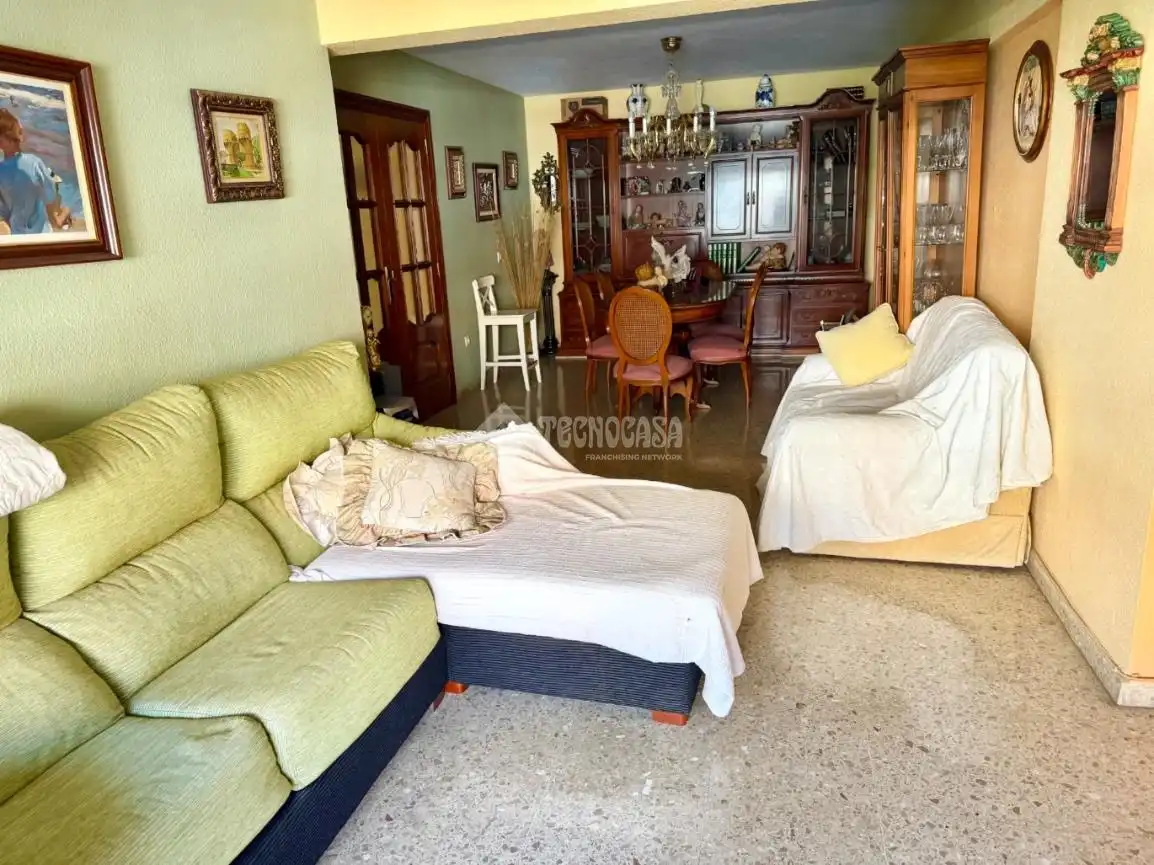 Sala de estar de Piso en venta en Valencia con Aire acondicionado y Balcón