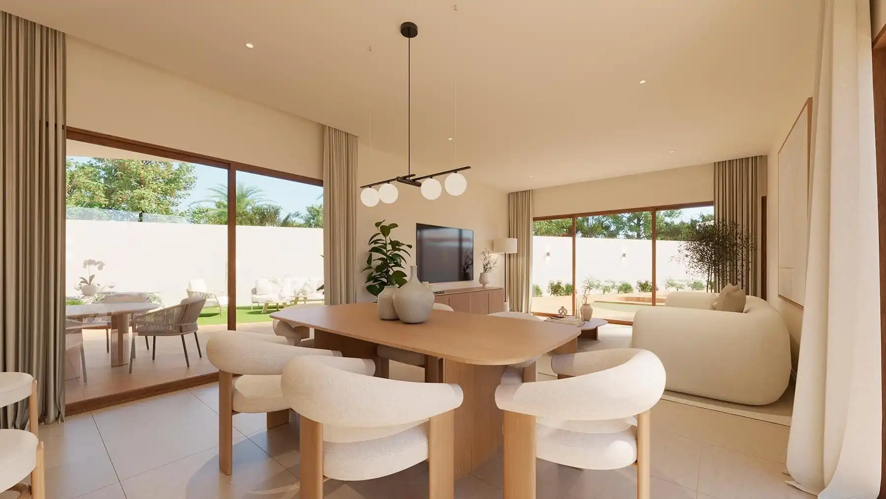Comedor de Casa o chalet en venta en Orihuela con Jardín privado, Terraza y Piscina