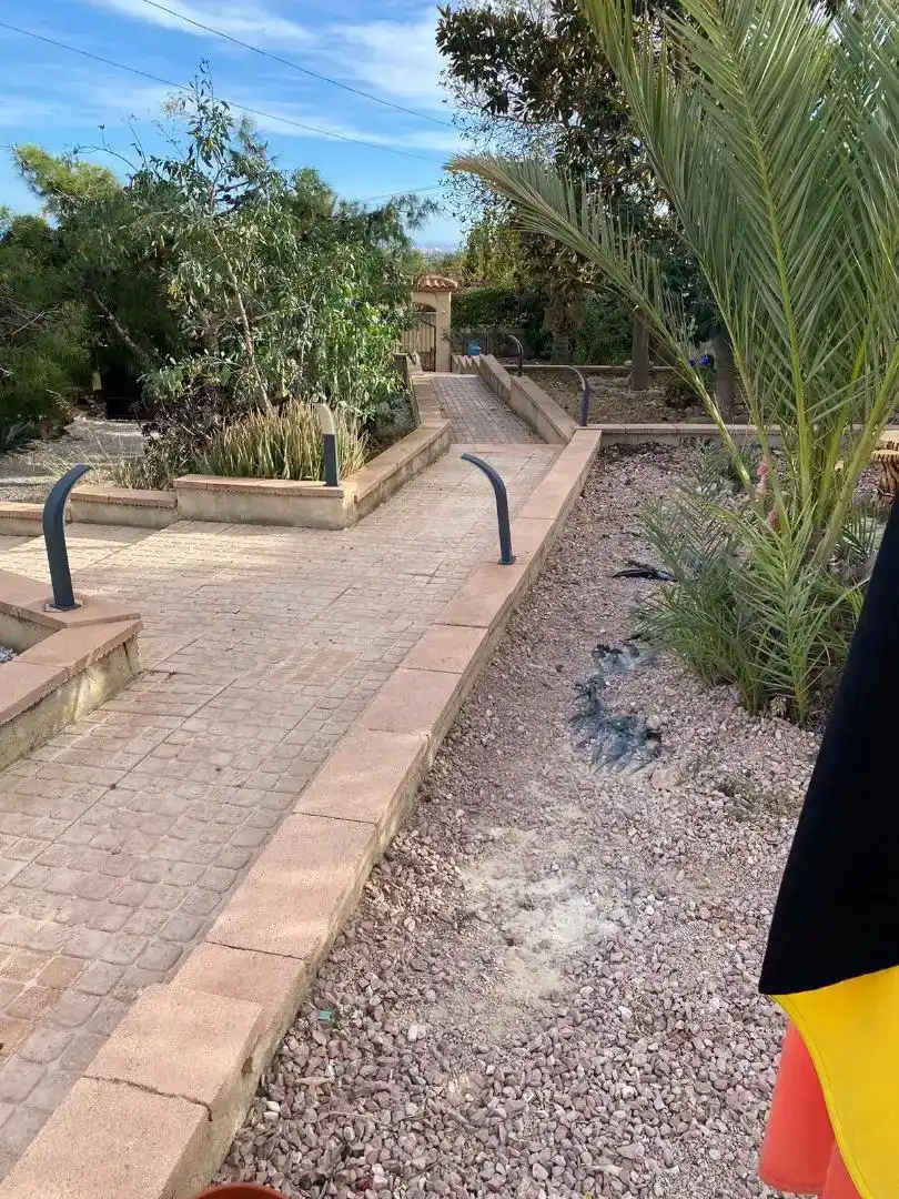 Terrassa de Casa o xalet en venda en Mutxamel amb Aire condicionat, Piscina i Balcó