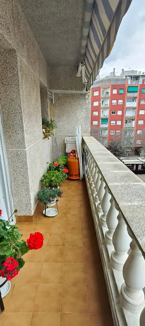Terrasse von Wohnung zum Verkauf in Pineda de Mar mit Klimaanlage und Heizung