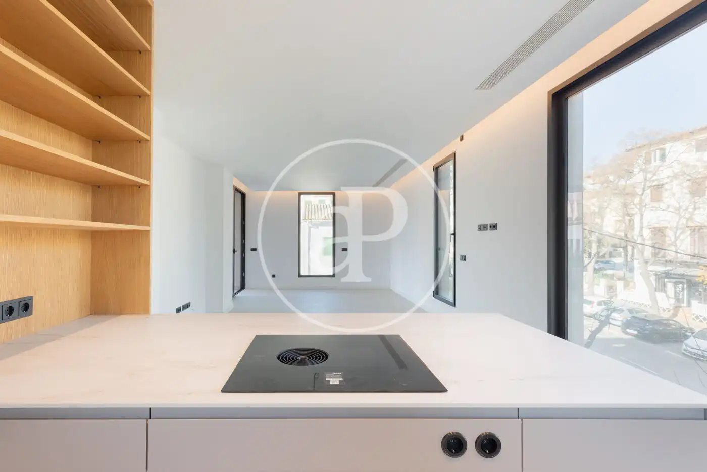 Cocina de Piso en venta en  Palma de Mallorca con Aire acondicionado, Calefacción y Jardín privado