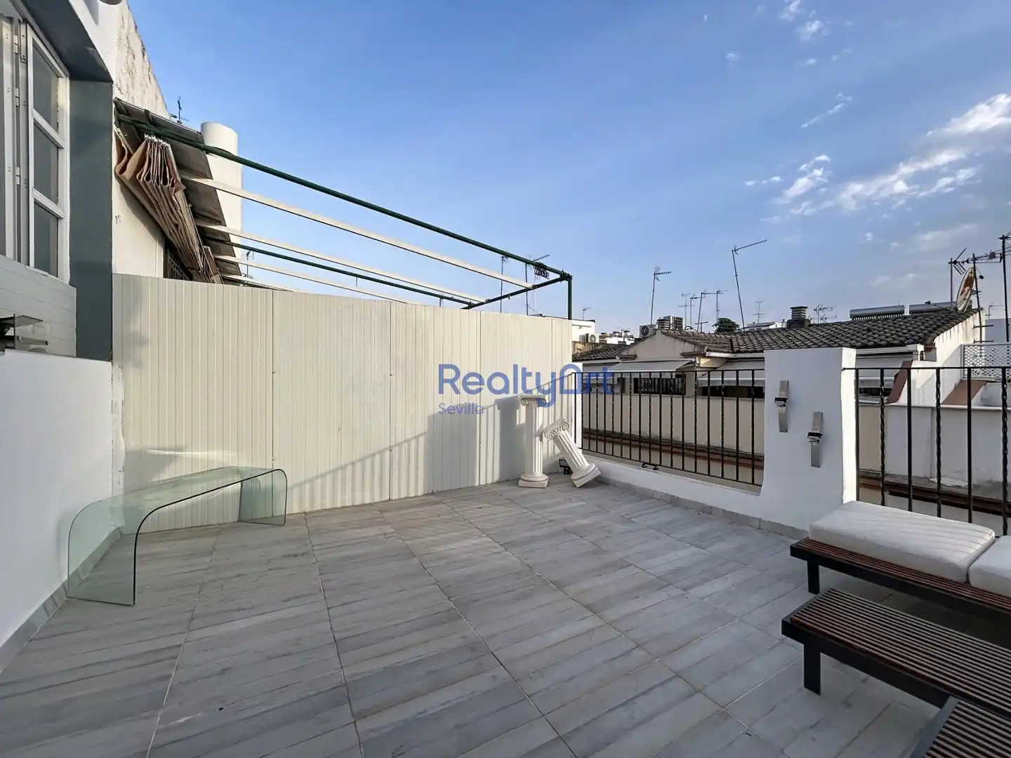 Terrace of Attic for sale in Sevilla  with Air Conditioner, Terrace and Furnished