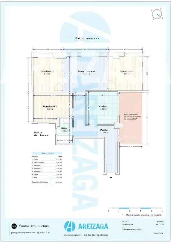 Piso en venta en Donostia - San Sebastián  con Calefacción