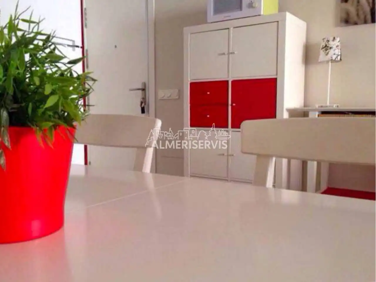 Esszimmer von Dachboden zum Verkauf in El Ejido mit Klimaanlage, Terrasse und Abstellraum