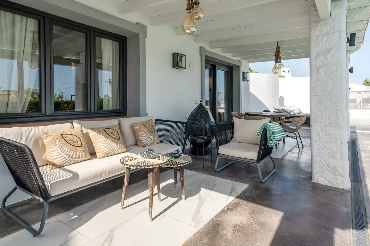 Terrassa de Casa o xalet en venda en Casares amb Aire condicionat, Jardí privat i Terrassa