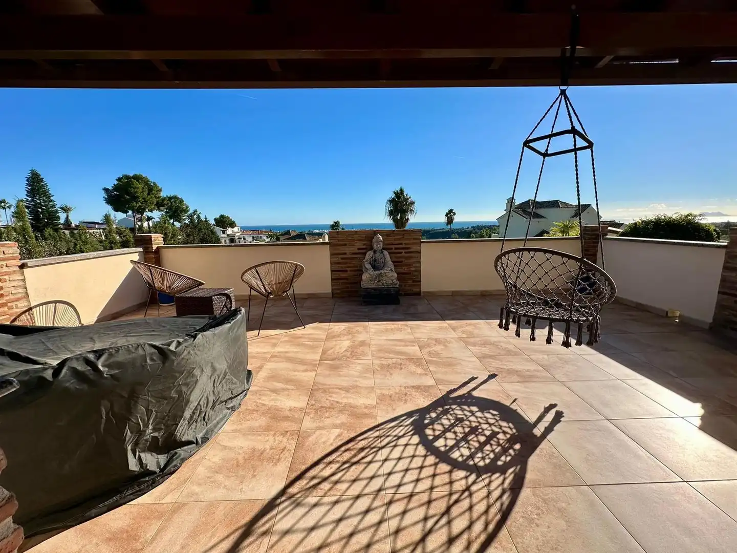 Terrace of Houses for sale in Estepona  with Air Conditioner, Private garden and Terrace