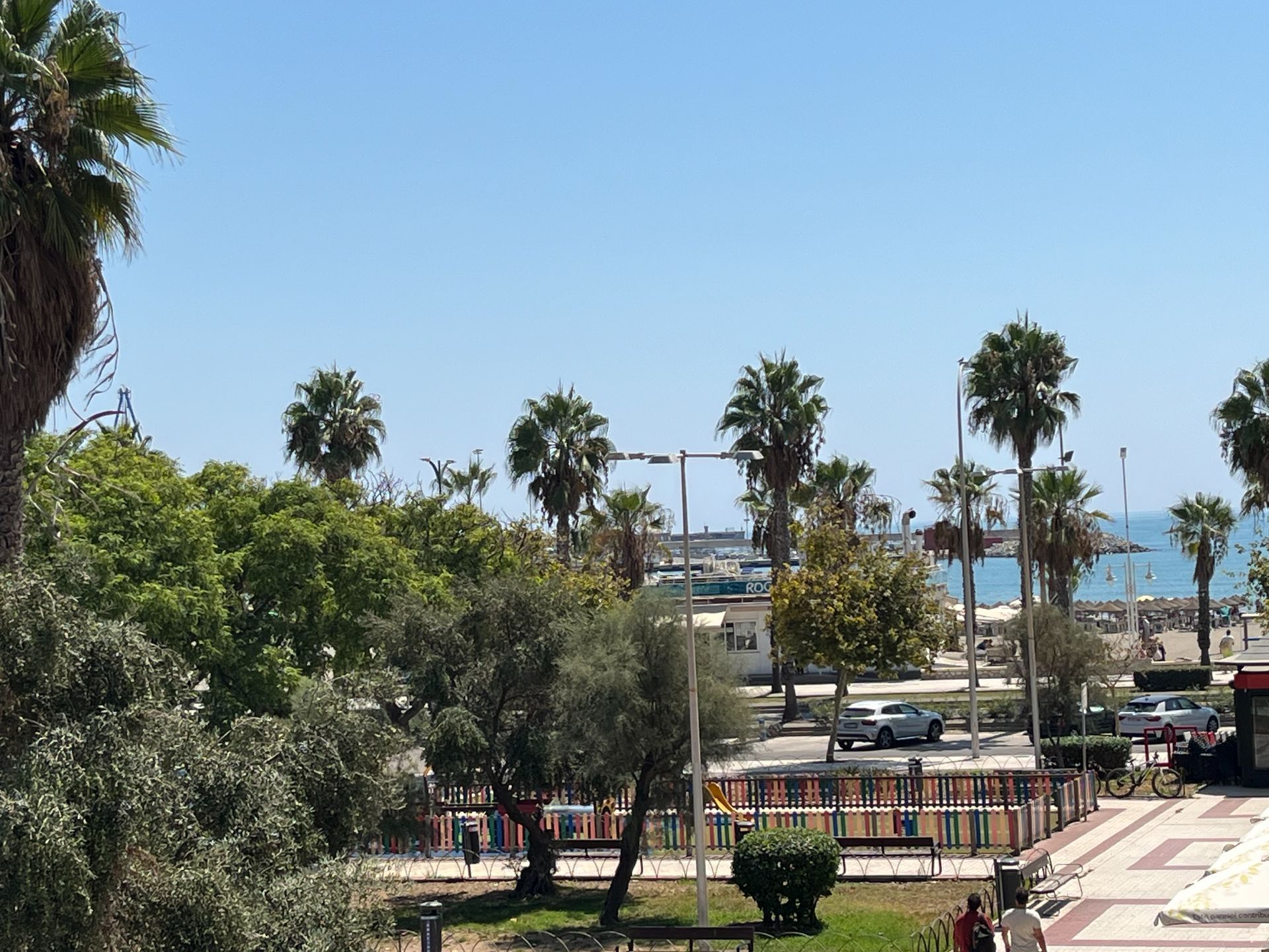 Exterior view of Flat for sale in Málaga Capital  with Air Conditioner, Terrace and Storage room