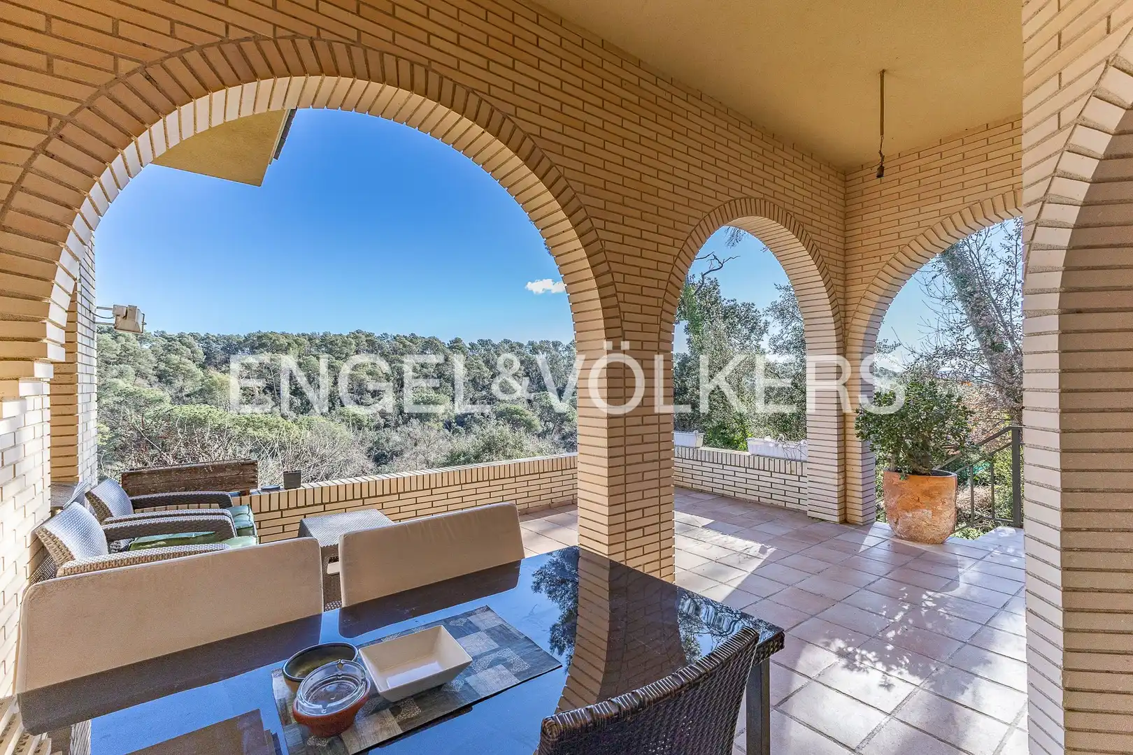 Terraza de Casa o chalet en venta en Caldes de Montbui con Calefacción, Jardín privado y Terraza