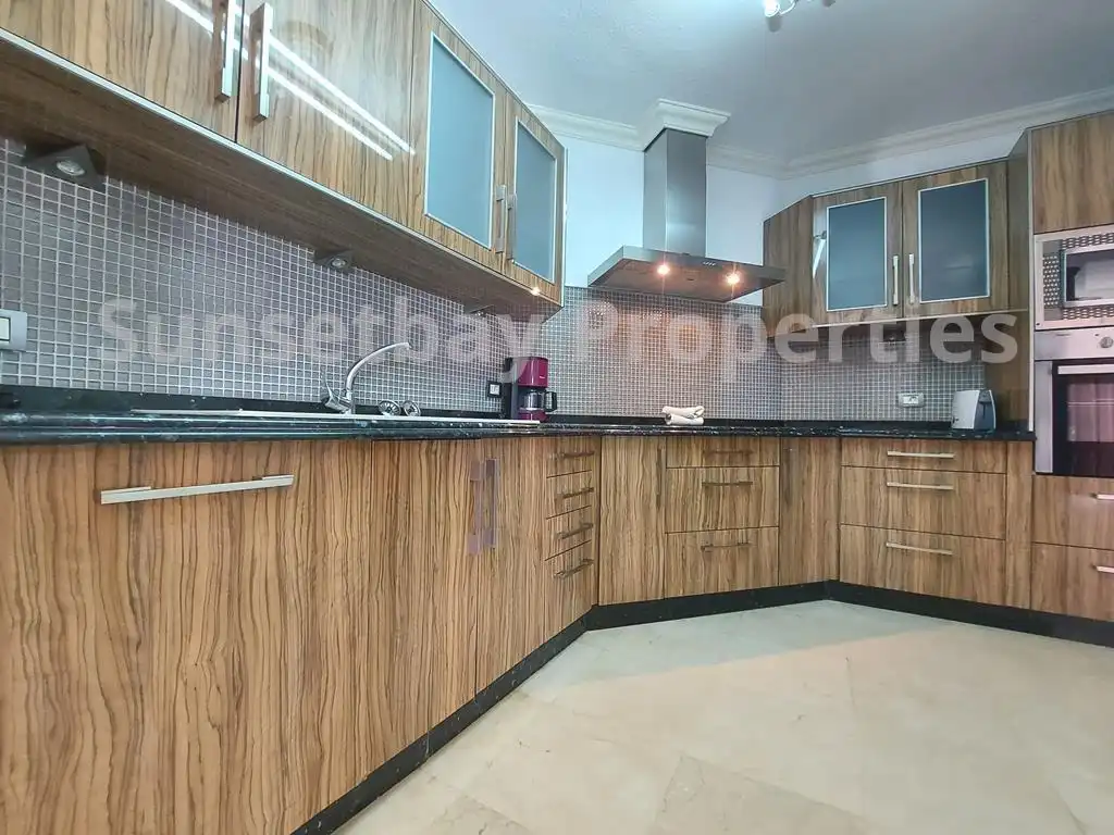 Kitchen of Houses for sale in Santiago del Teide  with Air Conditioner, Private garden and Terrace