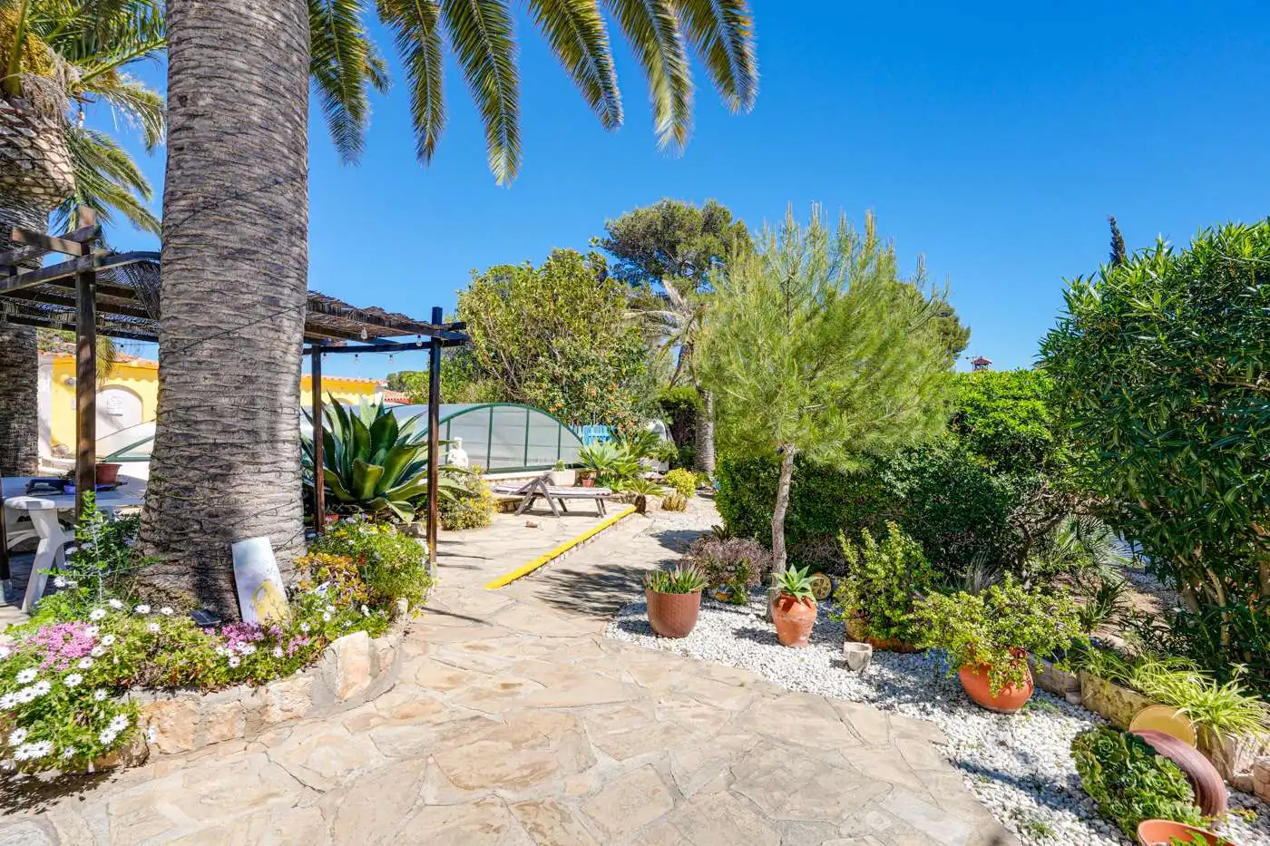 Jardín de Casa o chalet en venta en Mont-roig del Camp con Aire acondicionado, Jardín privado y Terraza