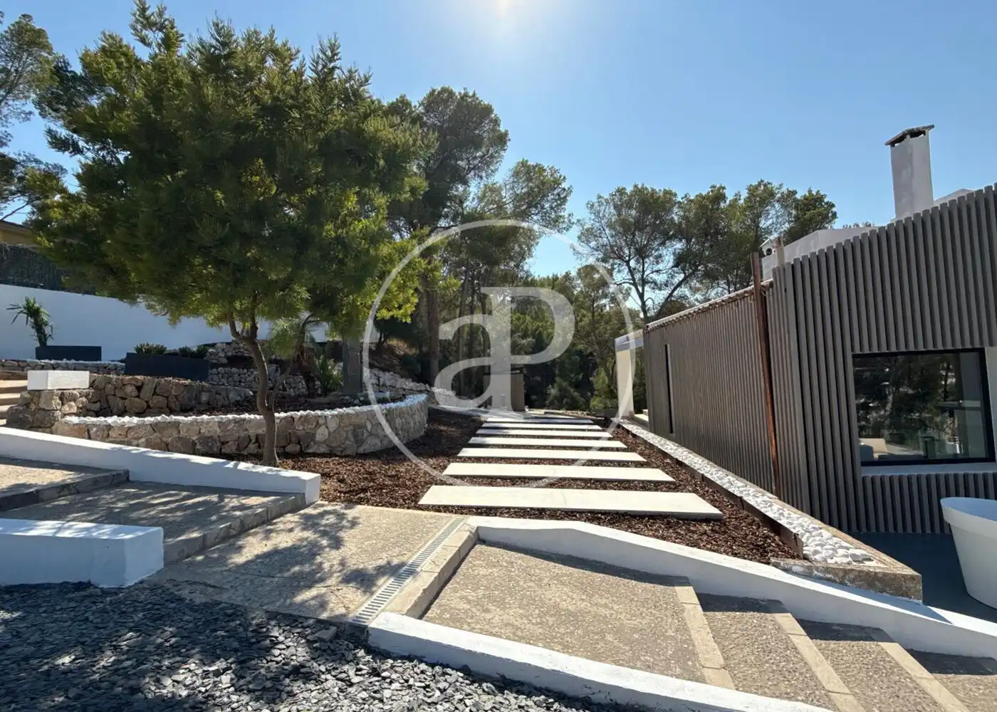 Vista exterior de Casa o chalet de alquiler en Calvià con Aire acondicionado, Calefacción y Jardín privado
