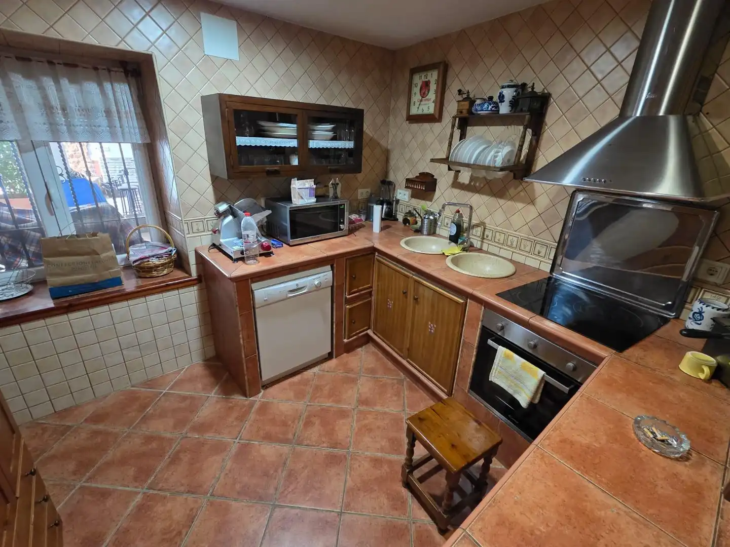 Kitchen of Houses for sale in Ventas de Huelma  with Air Conditioner, Heating and Private garden