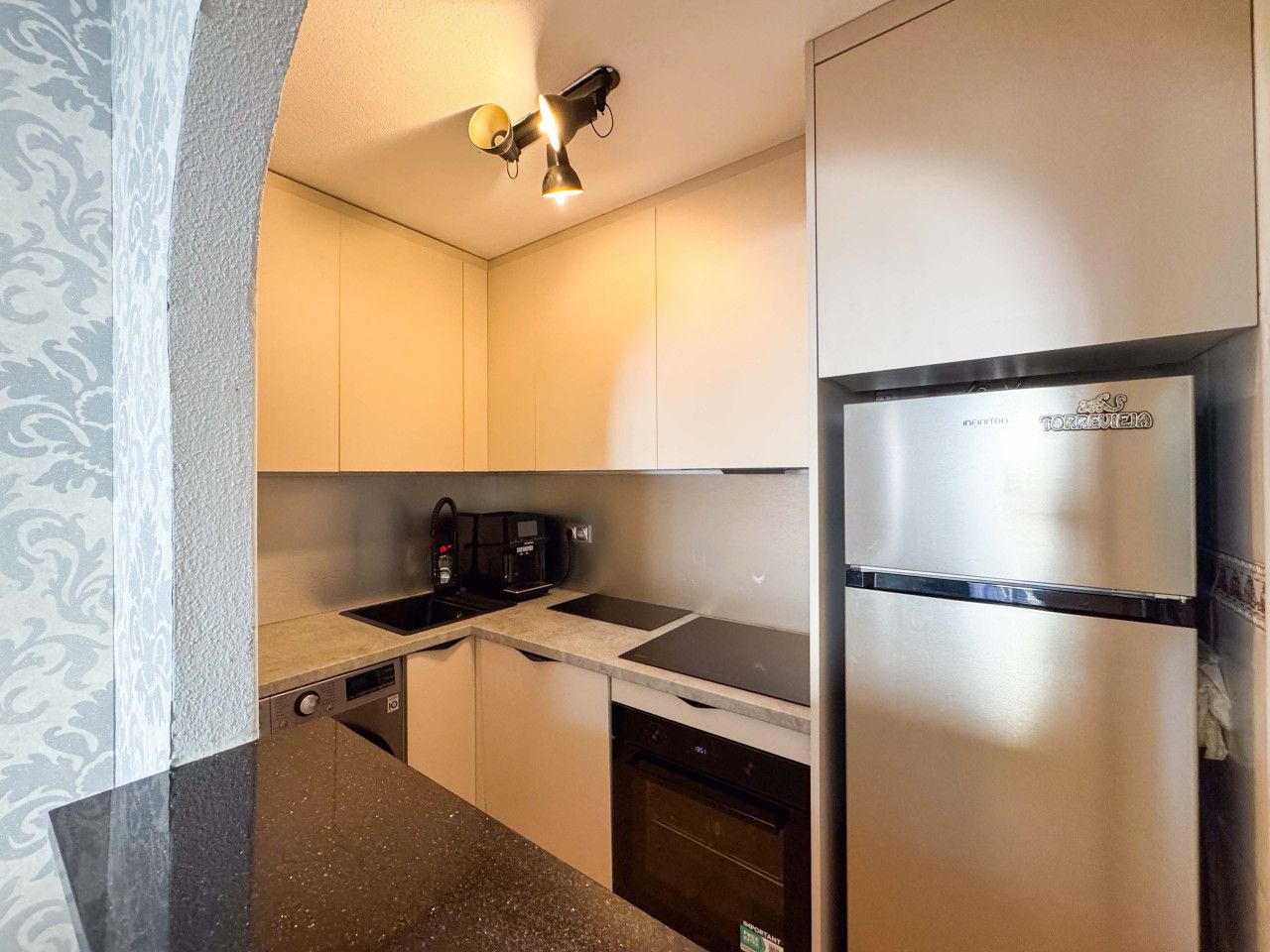 Kitchen of Flat for sale in Torrevieja  with Air Conditioner, Heating and Swimming Pool