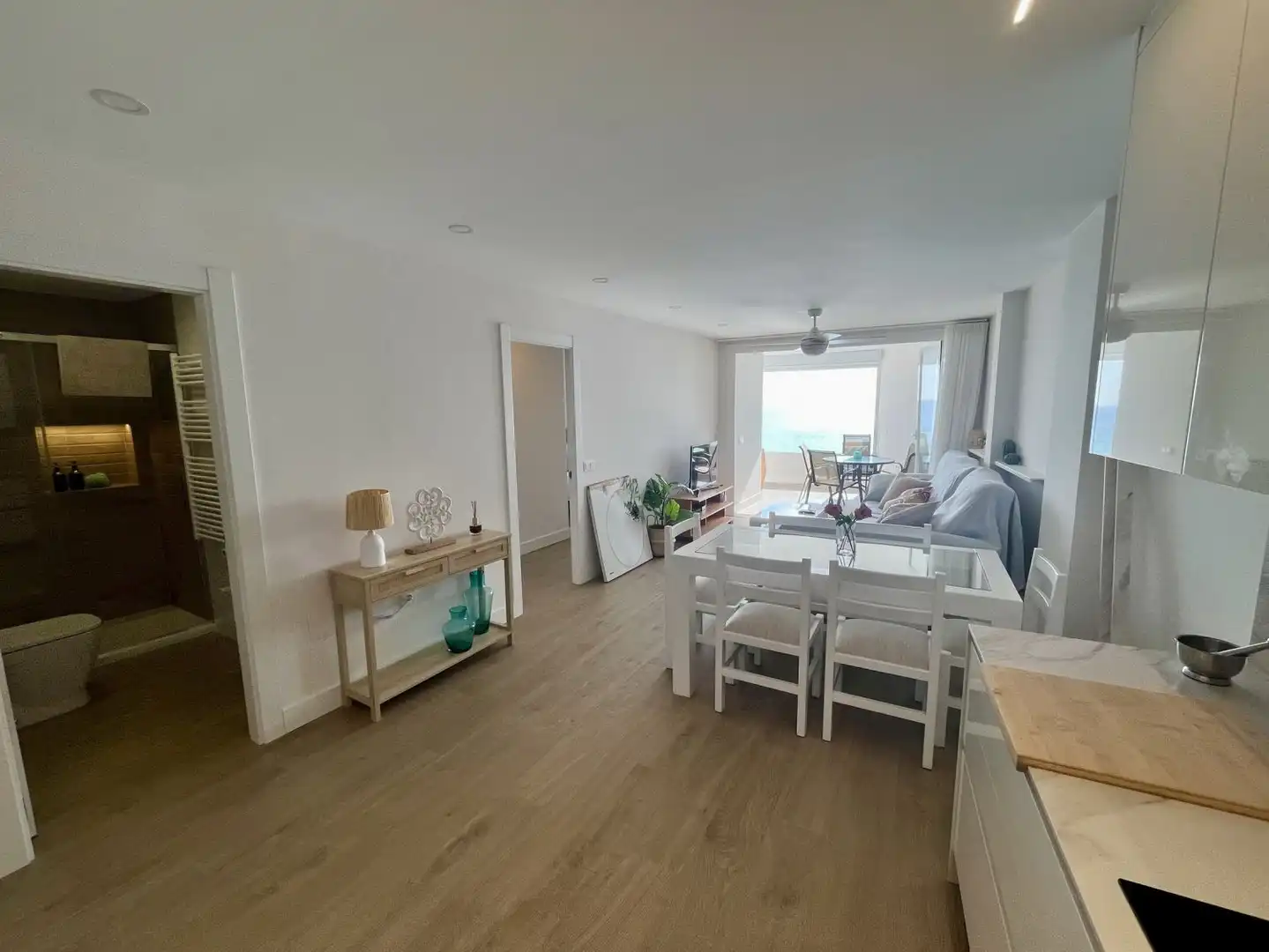Menjador de Apartament de lloguer en Almuñécar amb Terrassa