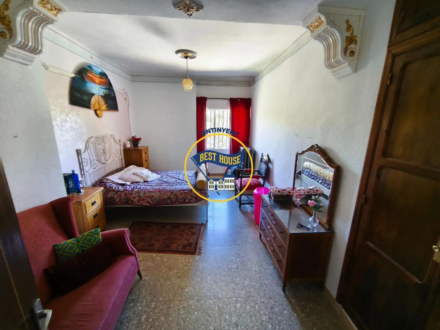 Finca rústica en venta en Alfafara con Aire acondicionado, Jardín privado y Terraza