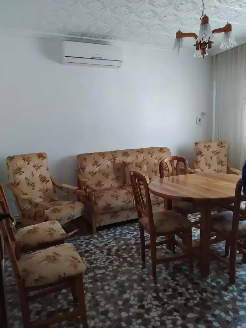 Sala de estar de Casa o chalet en venta en La Herrera con Aire acondicionado, Trastero y Amueblado