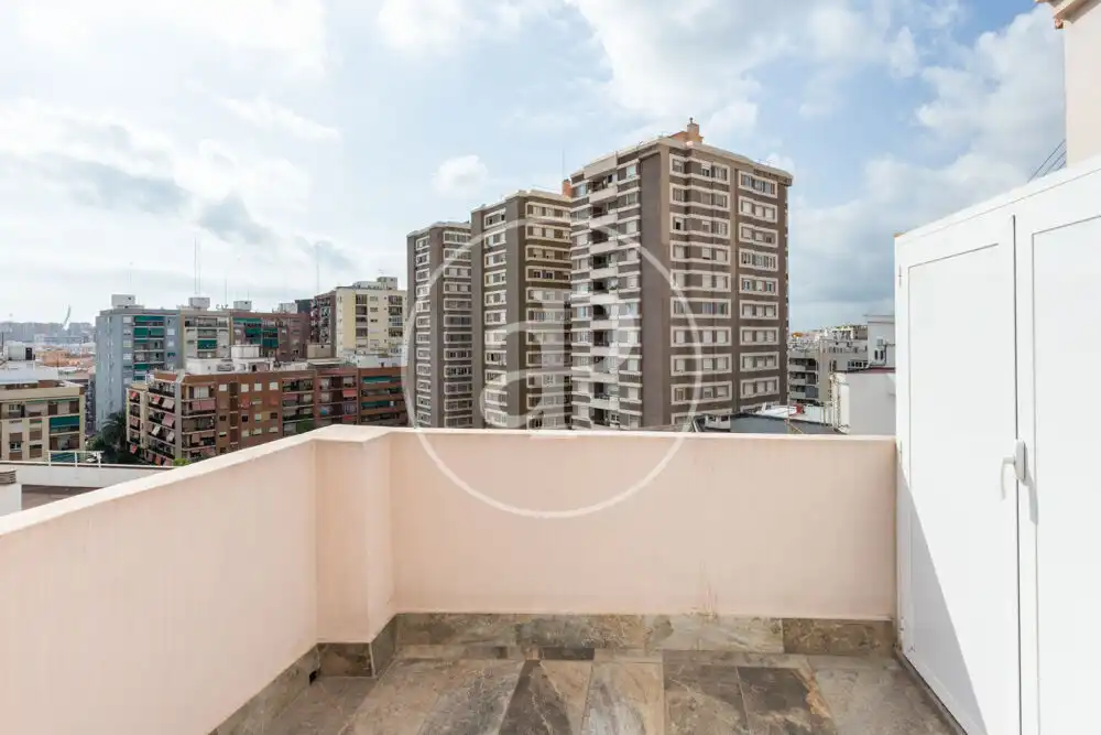 Terrassa de Àtic de lloguer en Valencia amb Aire condicionat, Calefacció i Terrassa