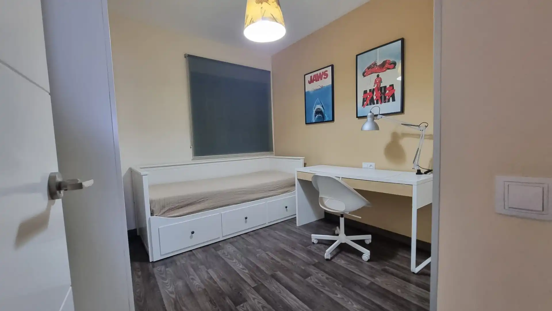 Bedroom of Apartments for rent in Roquetas de Mar  with Air Conditioner, Terrace and Furnished