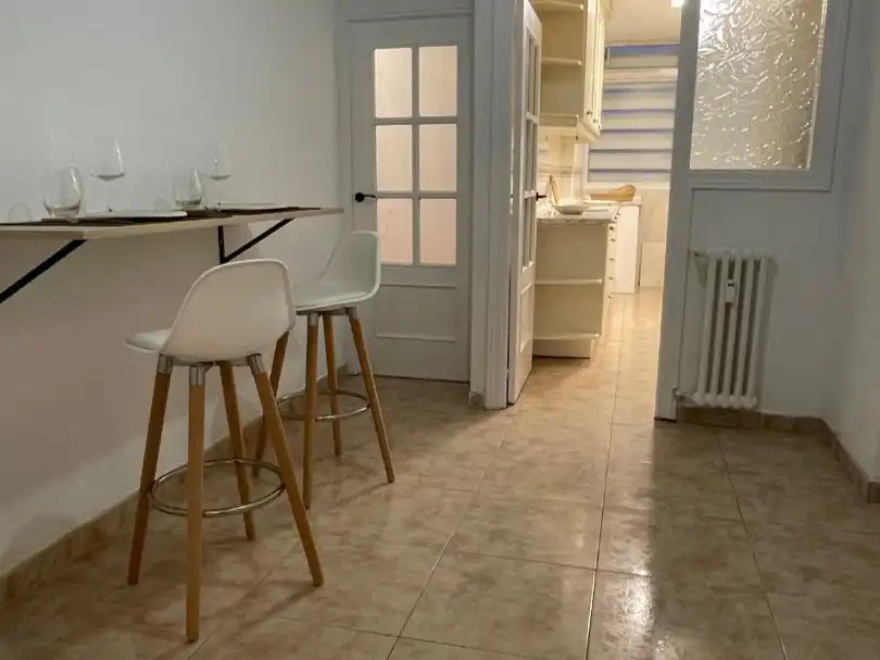 Kitchen of Flat for rent in Madrid  with Air Conditioner, Heating and Parquet flooring