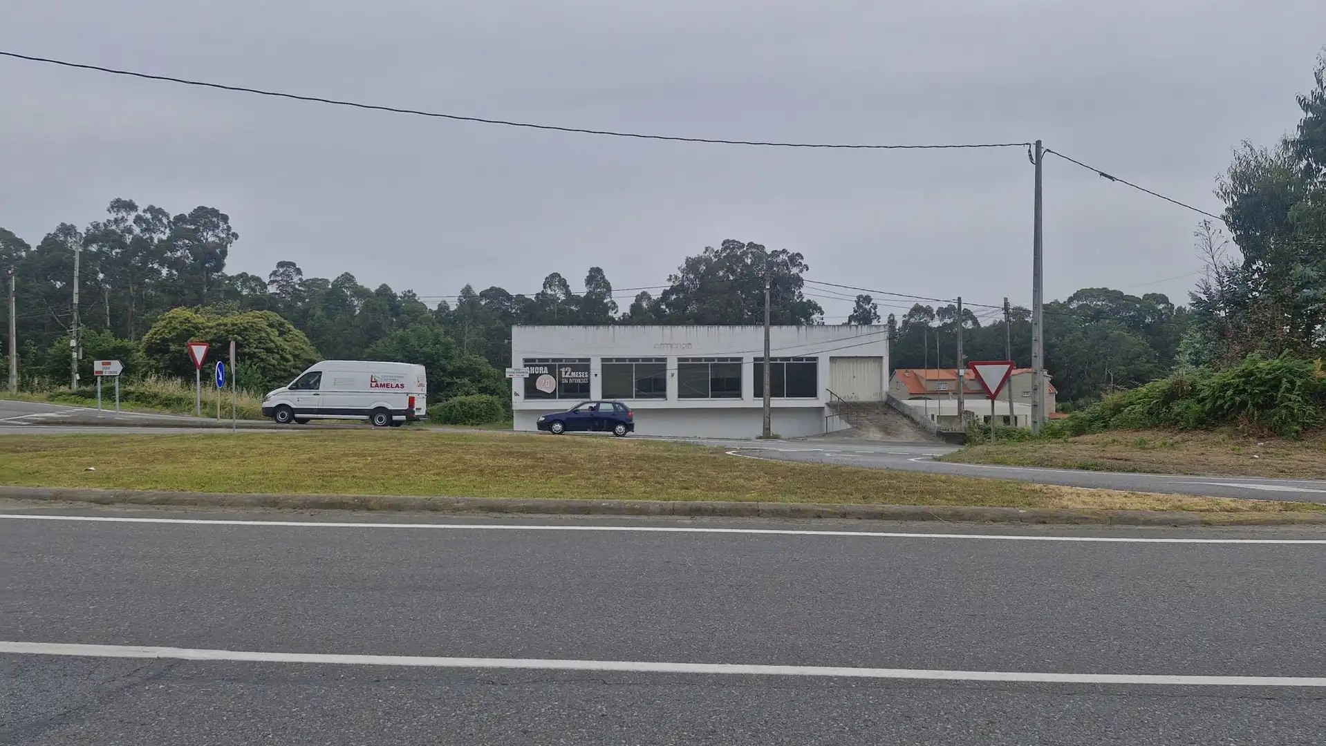 Exterior view of Industrial buildings for sale in Meaño